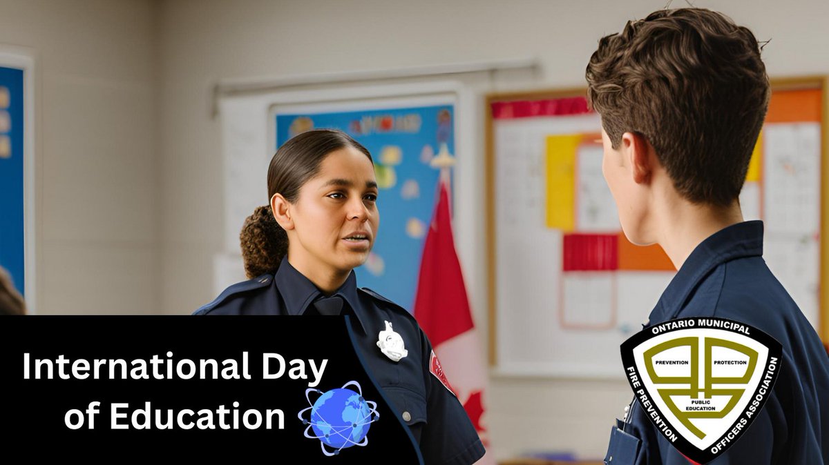 OMFPOA (@omfpoa) on Twitter photo On this International Day of Education, let’s explore how AI can revolutionize fire safety education – personalized learning, immersive simulations, and data insights. But tech should elevate, not replace, the human touch. Together, we build safer communities. #EducationDay On this International Day of Education, let’s explore how AI can revolutionize fire safety education – personalized learning, immersive simulations, and data insights. But tech should elevate, not replace, the human touch. Together, we build safer communities. #EducationDay
