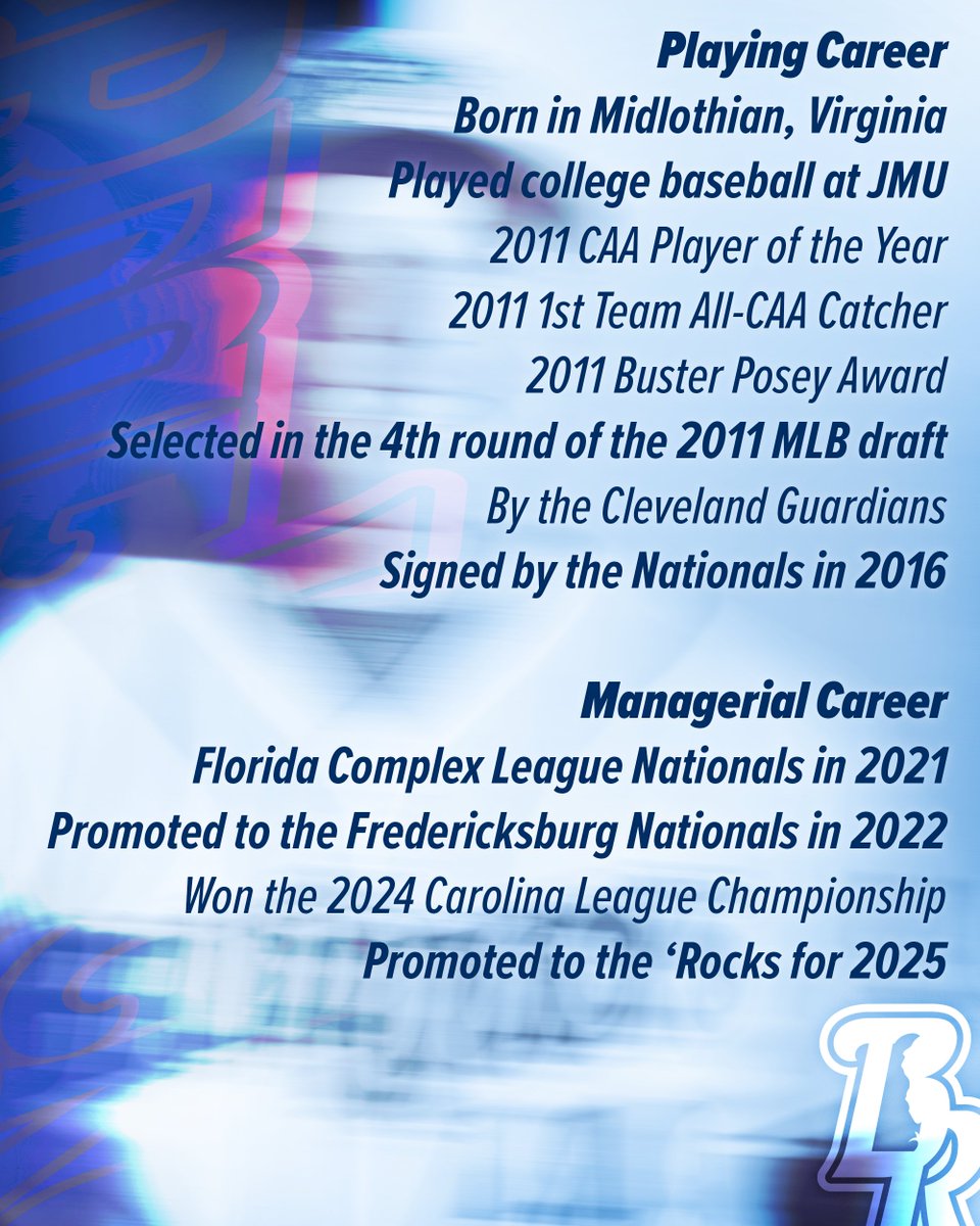 WilmBlueRocks's tweet photo. Our new skipper 🫡 @JL0WERY3 https://t.co/AqAVSV99Rn