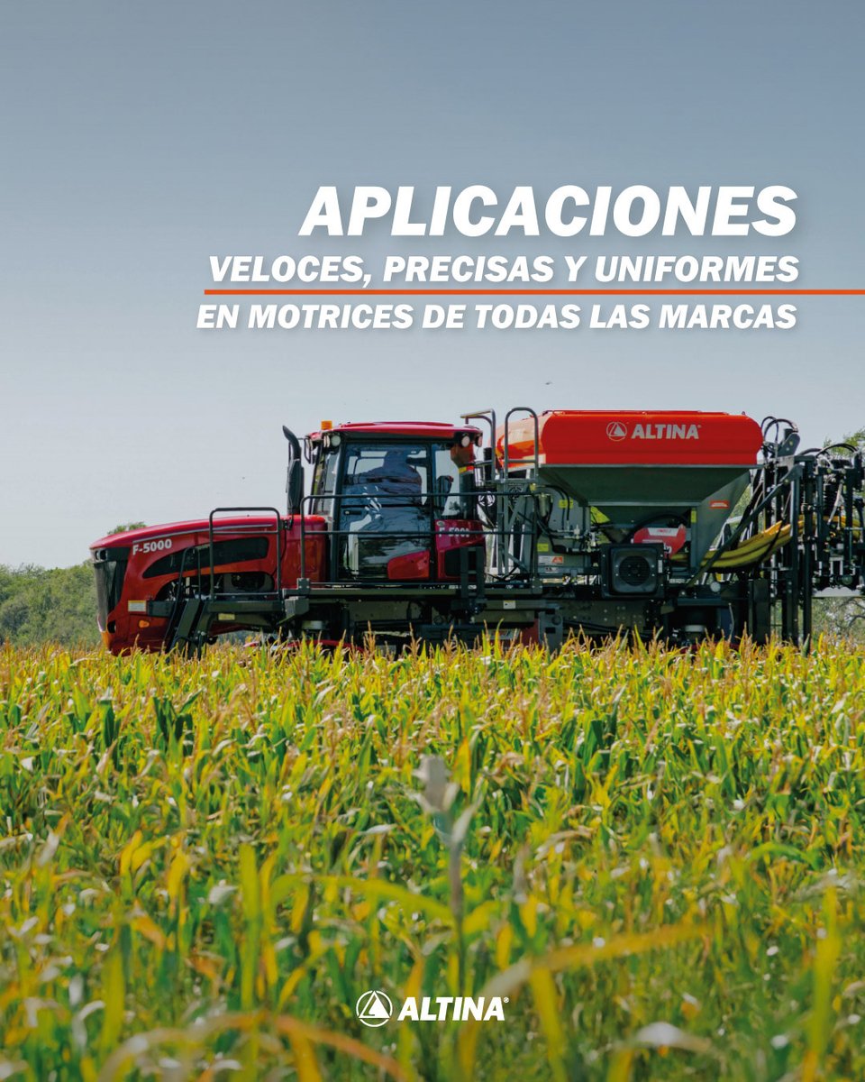 AltinaArg's tweet photo. ¿Te gustaría convertir tus motrices usadas en Fertilizadoras Sembradoras Neumáticas? Con #KITAltina lográs eficiencias de aplicación superiores al 90%, incluso en condiciones exigentes.
En https://t.co/UHN9QTyiCZ te mostramos el line up completo 🤝 https://t.co/ouzyrxelvb