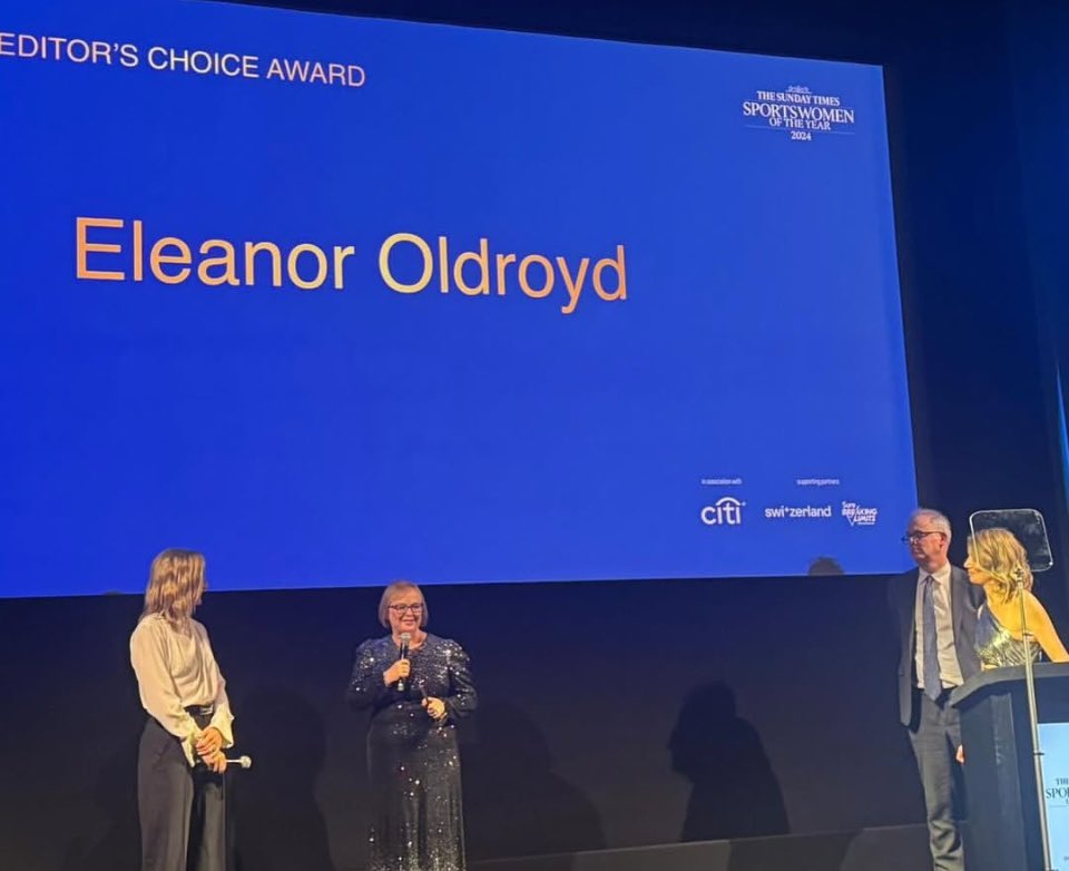 Test Match Special (@bbctms) on Twitter photo Enormous congratulations <a href="/EllyOldroyd/">Eleanor Oldroyd</a> on receiving the Editor’s Choice Award at the <a href="/thetimes/">The Times and The Sunday Times</a> #SPWOTY.
A richly deserved honour for a trailblazing broadcaster.
#bbccricket Enormous congratulations <a href="/EllyOldroyd/">Eleanor Oldroyd</a> on receiving the Editor’s Choice Award at the <a href="/thetimes/">The Times and The Sunday Times</a> #SPWOTY.
A richly deserved honour for a trailblazing broadcaster.
#bbccricket