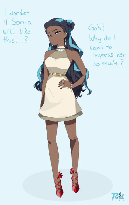 Nessa overthinking it 