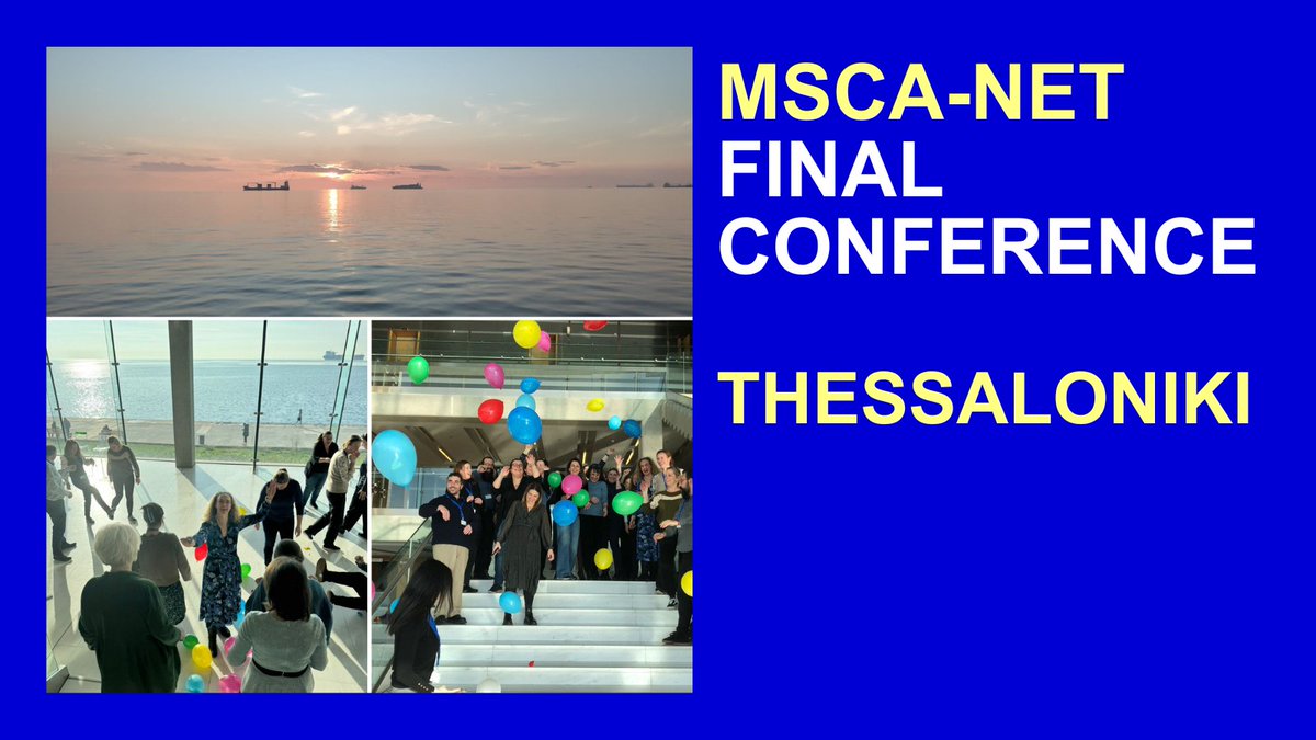 MSCA-NET (@mscanetwork) on Twitter photo *All's well that ends well*
At the final conference #MSCA NCPs came together for a training on #StaffExchanges & #AI in #Thessaloniki. Looking back to 3⃣ years of great collaboration & forward to the project start of #RADIANCE in March. <a href="/MSCActions/">Marie Skłodowska-Curie Actions</a> <a href="/REA_research/">European Research Executive Agency</a> <a href="/CERTHellas/">ΕΚΕΤΑ-CERTH</a> *All's well that ends well*
At the final conference #MSCA NCPs came together for a training on #StaffExchanges & #AI in #Thessaloniki. Looking back to 3⃣ years of great collaboration & forward to the project start of #RADIANCE in March. <a href="/MSCActions/">Marie Skłodowska-Curie Actions</a> <a href="/REA_research/">European Research Executive Agency</a> <a href="/CERTHellas/">ΕΚΕΤΑ-CERTH</a>