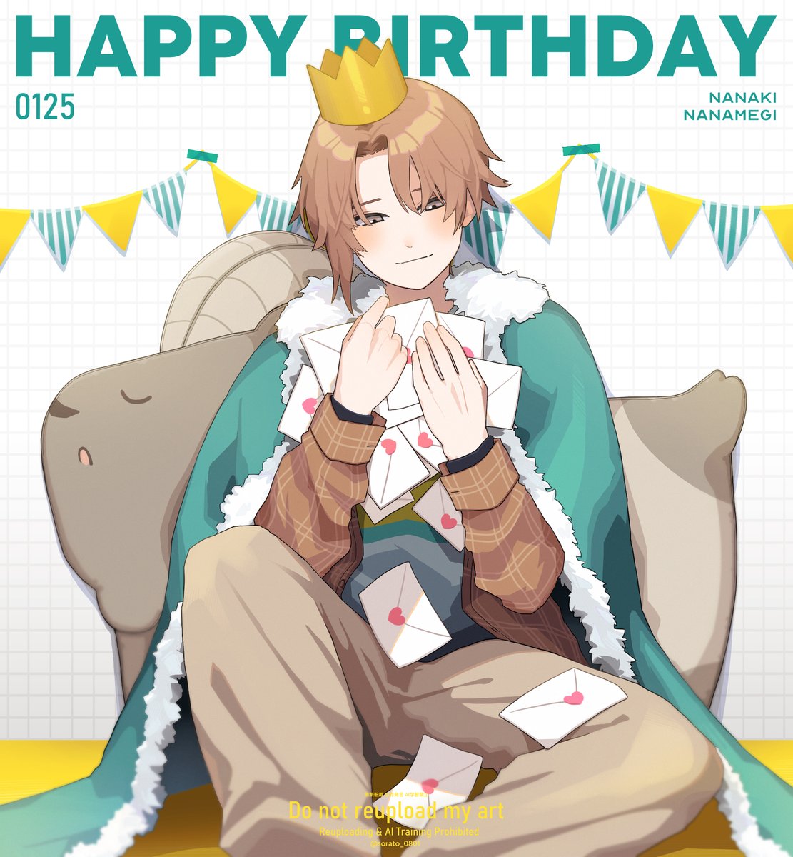 七基お誕生日おめでとう🐐 #斜木七基誕生祭2025 #エイトリFA