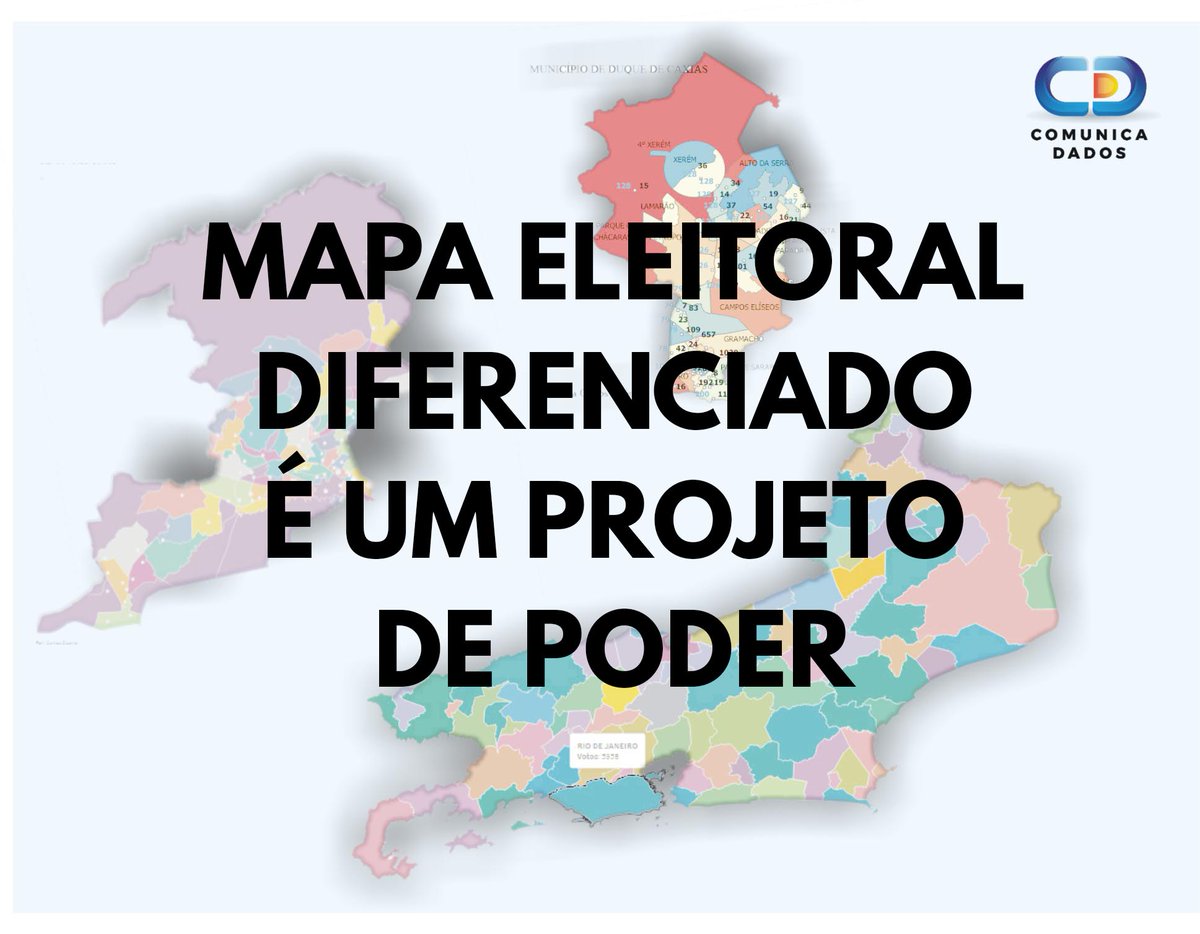 comunicadados's tweet photo. ⏰ O Mapa Eleitoral Diferenciado é um projeto de poder. 🏆 Com ele, o político fará um planejamento estratégico com objetivo de alcançar o seu eleitorado, melhorar o relacionamento com seu público-alvo e prestar contas das ações políticas. 🏃 Se destaque dos concorrentes, 🧶 https://t.co/9gn77pQXws