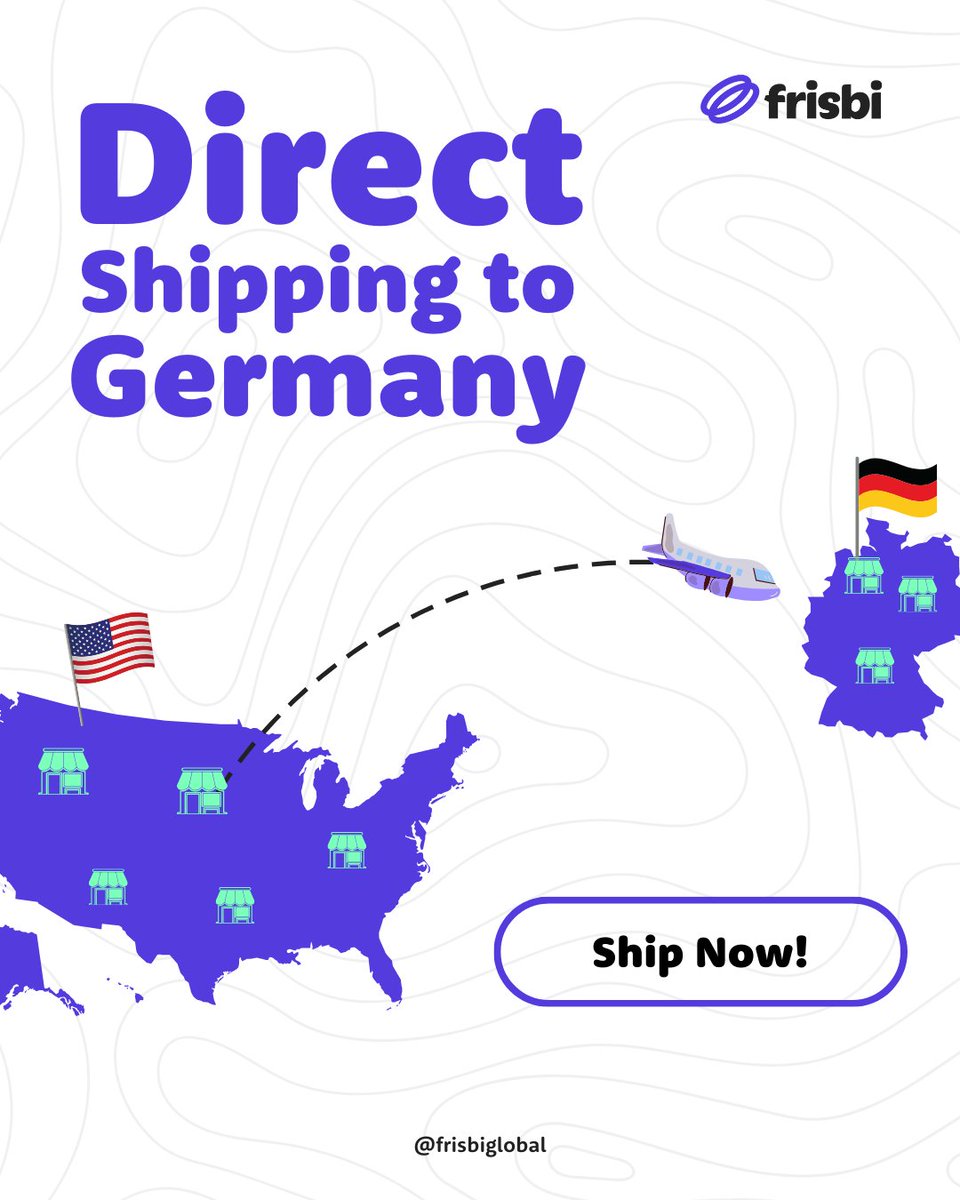 frisbi_global's tweet image. Looking to ship directly to Amazon FBA in Germany? 
 
Frisbi’s logistics solutions make international shipping efficient and stress-free. From customs to delivery, we handle it all so you can focus on what matters most. 
 
Ship with Frisbi now!
 
#GlobalShipping #Frisbi