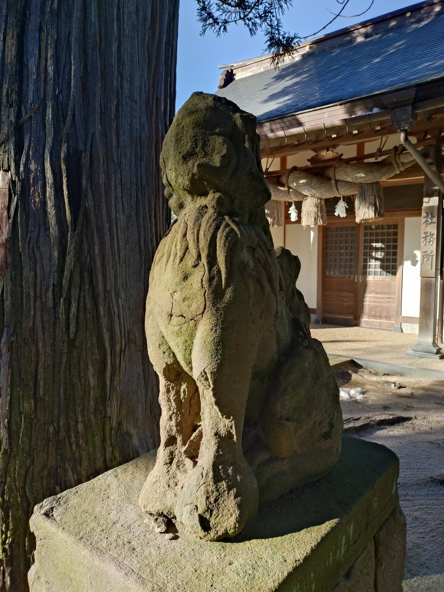 daikazoku7777's tweet photo. 八重垣神社
島根県
歴史のありそうな狛犬
#御朱印 https://t.co/wKpGeKQp8r