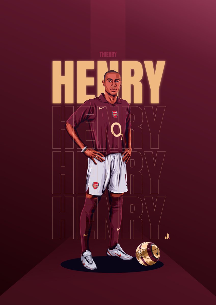 WhoInvitedJamie's tweet photo. 🔴 THIERRY HENRY🪙

Had to start with the no.1 - the best player (and kit) I've ever seen in the Prem 

#PremGOAT No.1 https://t.co/FMmUDmYdI3