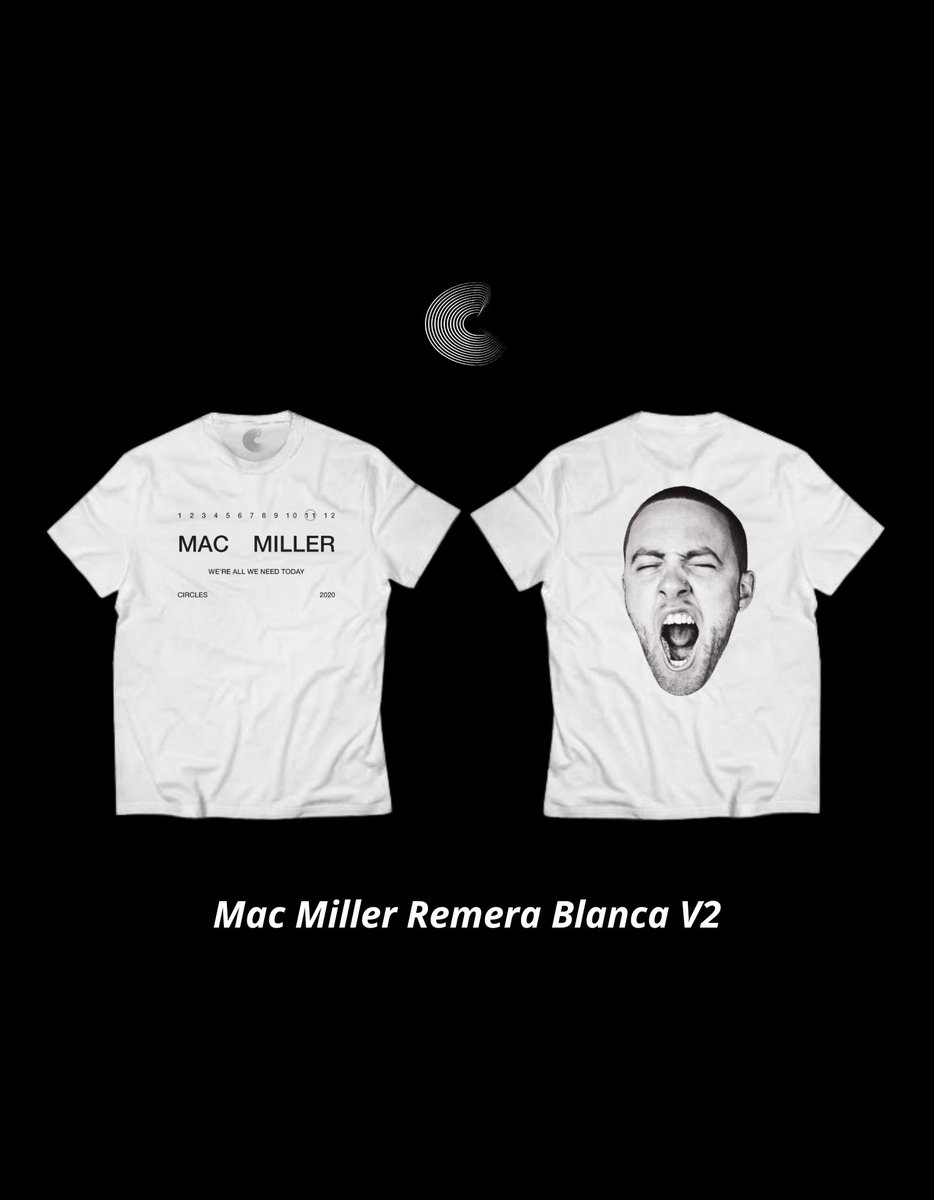 anticspy's tweet image. Mac Miller Remeras Blancas 

Talle: P - M - G - XG - XXG 

Precio: 120 mil gs 

Envio/Delivery a todo el país 🇵🇾🛵

Pedidos al WhatsApp o a la web 

(Link en Bio)

Link: linktr.ee/anticstore