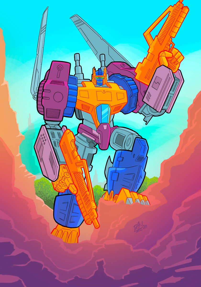danleecomics's tweet photo. A little Beast Wars fan art! Always loved the design of Optimal Optimus. #beastwars #transformers #beastwarstransformers #optimaloptimus #optimusprimal #optimusprime #megatron #transformersbeastwars https://t.co/u9j5IsSU1U