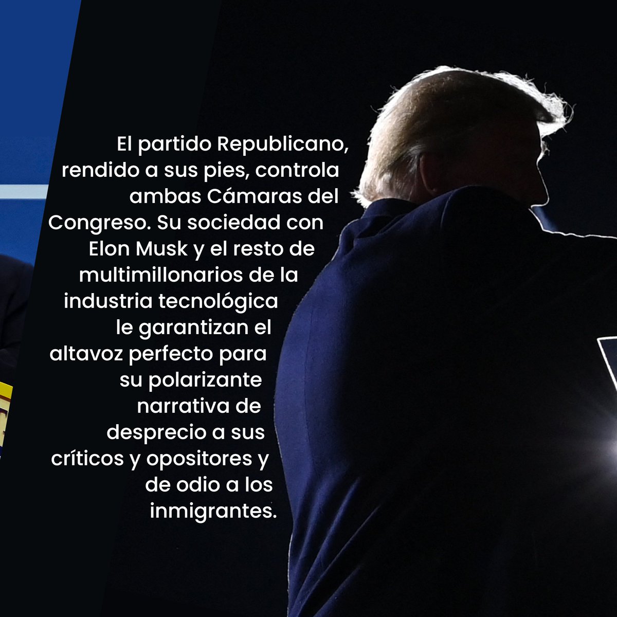 _elfaro_'s tweet photo. EDITORIAL | La inauguración de la segunda presidencia de Donald Trump en Estados Unidos confirma una extraordinaria hazaña política que apenas hace cuatro años parecía imposible. 🧵⬇️ https://t.co/W1EgU9oHYO