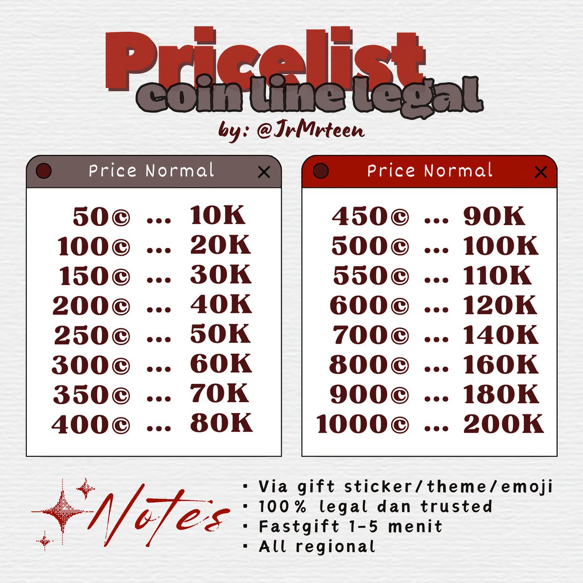 jerr , jual coin line + webtoon tweet media