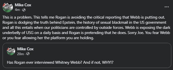 Mike Cox was Cancelled tweet media