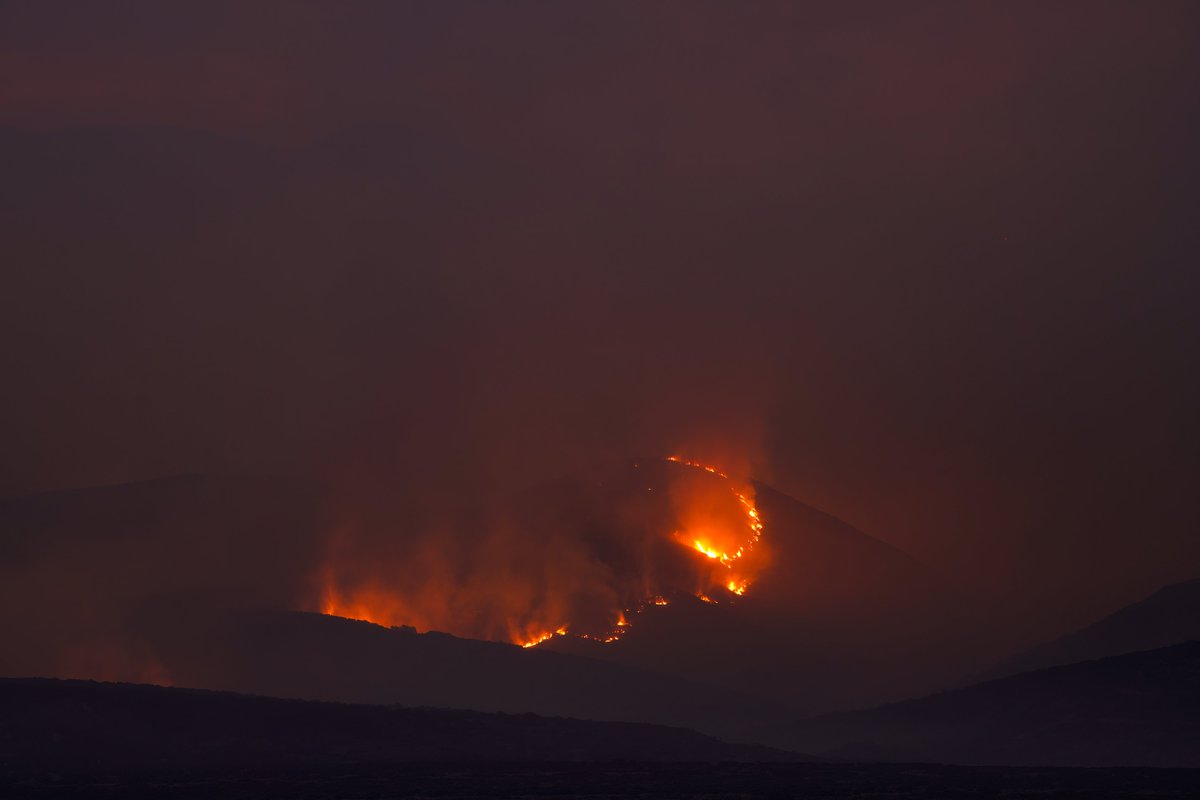 Fire in Otay Mountain area explodes to 4,250 acres; evacuation orders, warnings issued