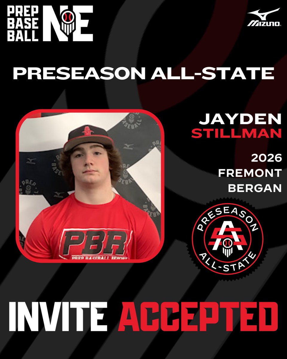 Prep Baseball Nebraska (@prepbaseballne) on Twitter photo 𝟐𝟎𝟐𝟓 𝐏𝐑𝐄𝐒𝐄𝐀𝐒𝐎𝐍 𝐀𝐋𝐋-𝐒𝐓𝐀𝐓𝐄
𝘐𝘯𝘷𝘪𝘵𝘦𝘥 𝘈𝘤𝘤𝘦𝘱𝘵𝘦𝘥 ✅
Jayden Stillman | <a href="/StillmanJayden/">Jayden Stillman</a>
⚾ RHP/OF
🎓 2026
📚 <a href="/FmtNEBaseball/">Fremont NE Baseball</a>
👤 loom.ly/2Jj1aR4 𝟐𝟎𝟐𝟓 𝐏𝐑𝐄𝐒𝐄𝐀𝐒𝐎𝐍 𝐀𝐋𝐋-𝐒𝐓𝐀𝐓𝐄
𝘐𝘯𝘷𝘪𝘵𝘦𝘥 𝘈𝘤𝘤𝘦𝘱𝘵𝘦𝘥 ✅
Jayden Stillman | <a href="/StillmanJayden/">Jayden Stillman</a>
⚾ RHP/OF
🎓 2026
📚 <a href="/FmtNEBaseball/">Fremont NE Baseball</a>
👤 loom.ly/2Jj1aR4