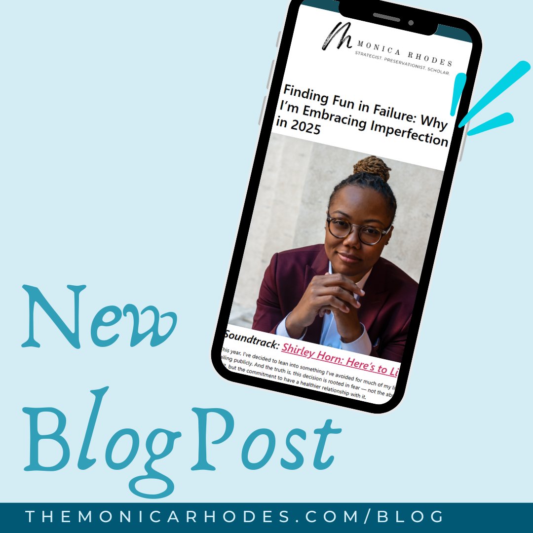 What's your relationship with #failure? Do you deny it? Run from it? Hide it? Pretend it never happened? I honestly would love to know.

This year, I’ve decided to lean into something I’ve avoided for much of my life: failing publicly. See why at themonicarhodes.com/blog.