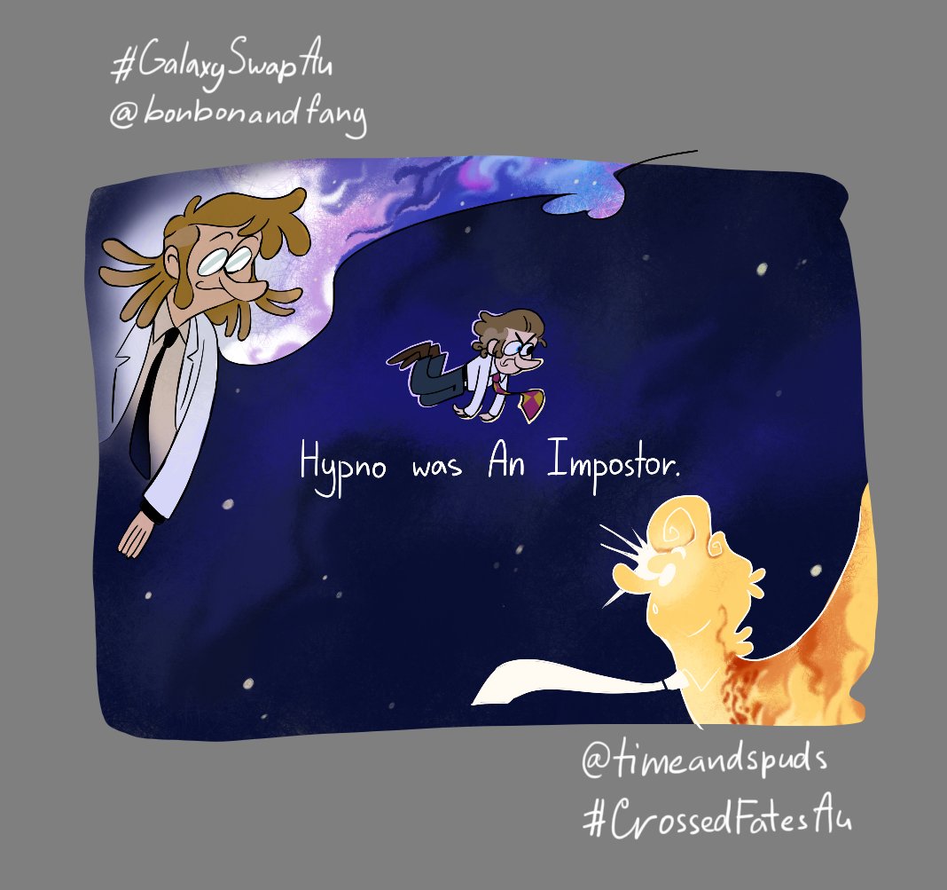 amadeusamantius's tweet photo. And my dear
#GalaxySwapAU - @bonbonandfang 
and
#CrossedFatesAU - @timeandspuds 
✨✨✨✨ https://t.co/CSGSkwk0eT