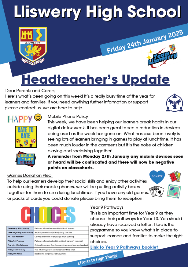 Lliswerry High tweet media