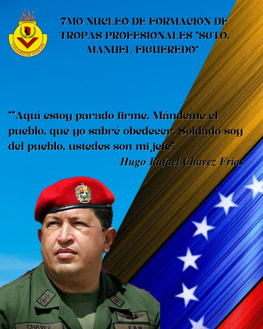 EJB_7MONUCLEO's tweet photo. PENSAMIENTOS DEL COMANDANTE SUPREMO Y LIDER DE LA REVOLUCIÓN.
HUGO RAFAEL CHÁVEZ FRÍAS https://t.co/t3MnLK8obM