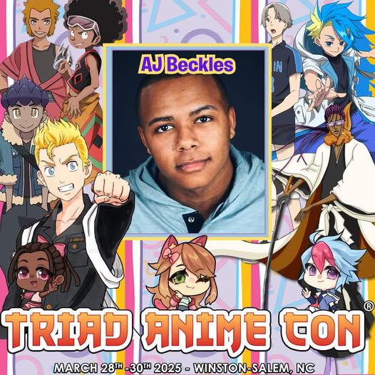 Triad Anime Con Is Thrilled To Have Special Guest AJ Beckles With Us!
triadanimecon.com/aj-beckles/
triadanimecon.com/admission/
#AJBeckles #TokyoRevengers #pokemon #ShamanKing #Bleach #Ichibancon #ichitriban #Triadanimecon
