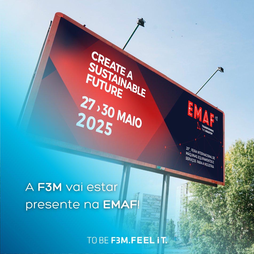 F3MSA's tweet photo. Marcamos encontro na EMAF? 
A F3M vai estar na 20.ª edição da EMAF, reconhecido evento que decorre de 27 a 30 de maio na Exponor, no Porto. Teremos um espaço expositivo próprio (stand G540 - Área 9), que poderá visitar. 
 Reserve já a sua entrada > https://t.co/67hluYe3g1 https://t.co/9h8Nkcfa7z