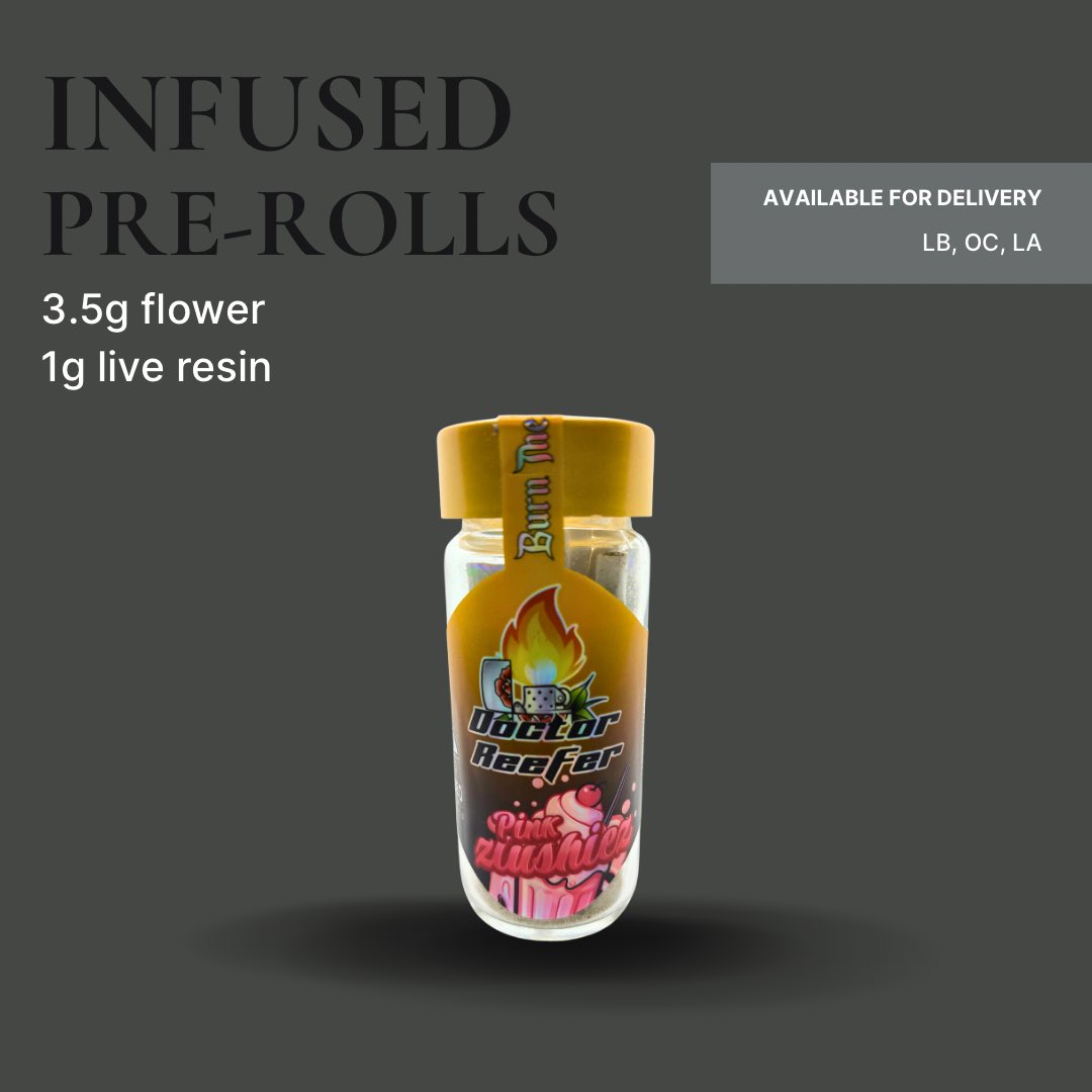 Doctor__reefer's tweet photo. Infused pre rolls https://t.co/zTSwB0qh2e