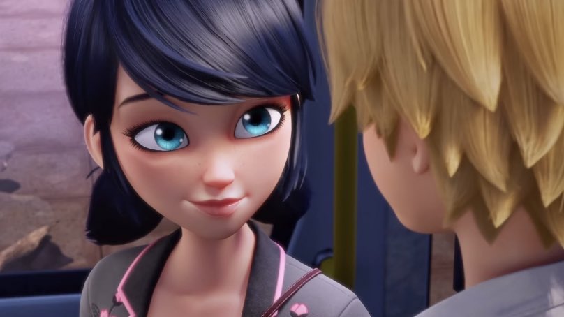 #MLBS6Spoilers 
MARINETTE LOOKS SO BEAUTIFUL IN THE NEW ANIMATION ITS INSANE