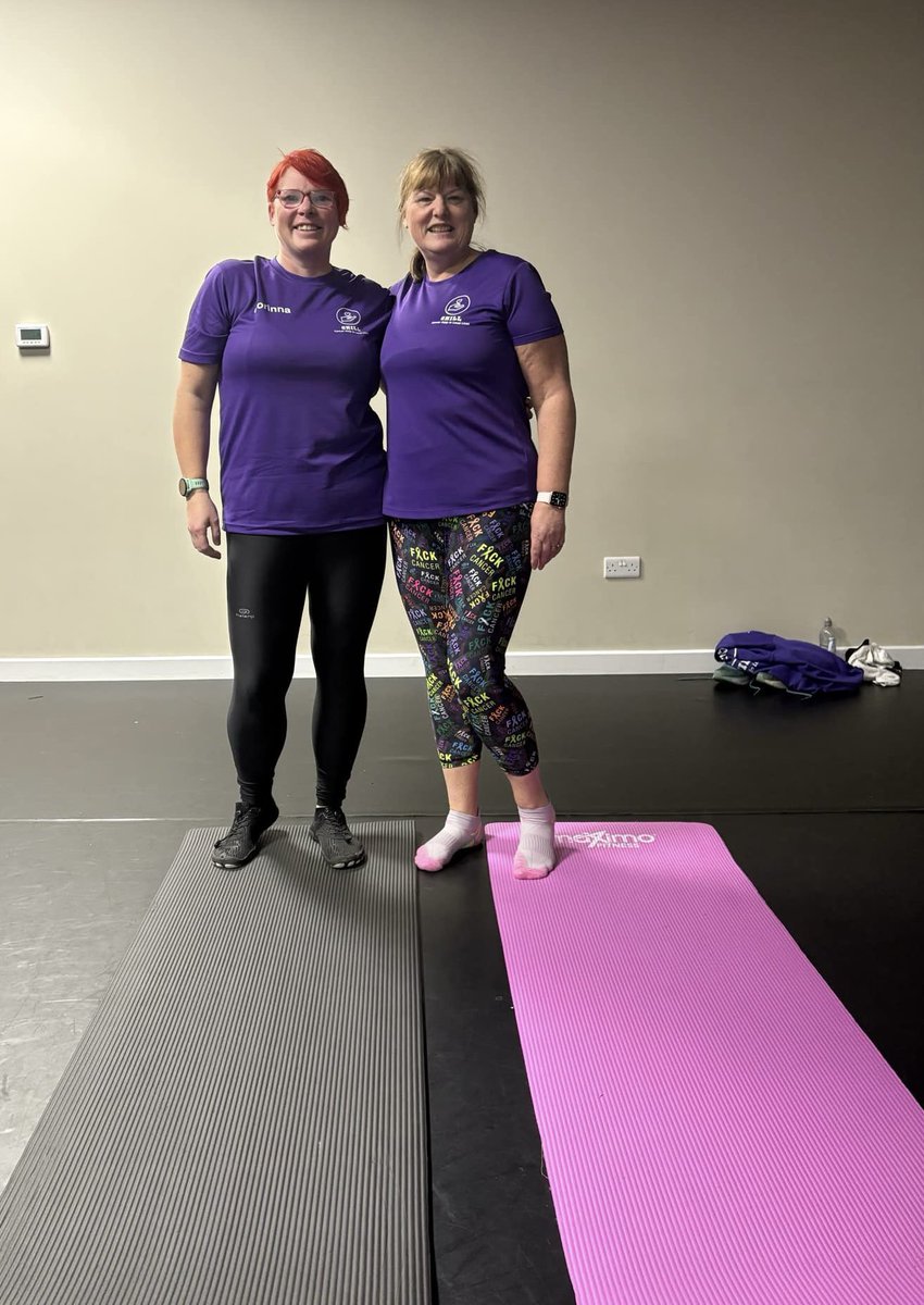 Getting some rebalance classes in ready for my half marathon challenge in February cause funds for my cancer group CHILL - Cancer Help In Local Lives 💜

Here’s the link if you can donate 

justgiving.com/crowdfunding/c…