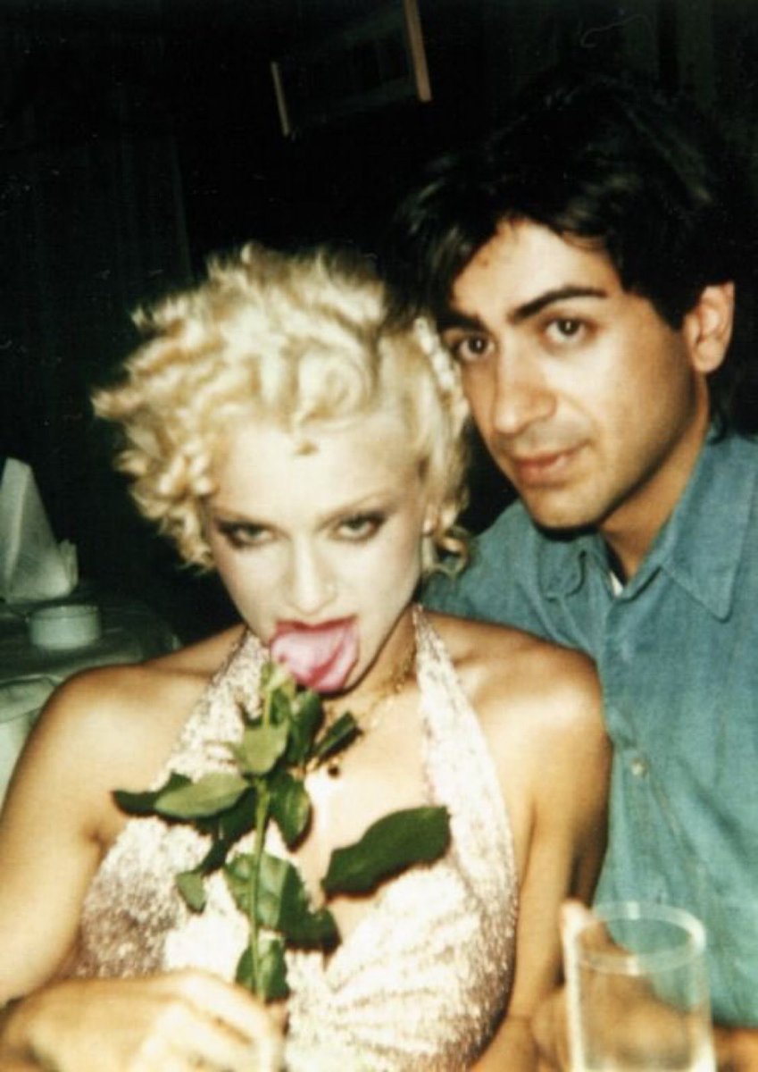 Madonna with “Truth or Dare” director, Alek Keshishian (1994)