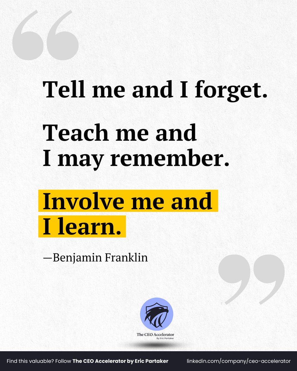 This timeless wisdom explains why most training fails.

And why some teams consistently outperform others.