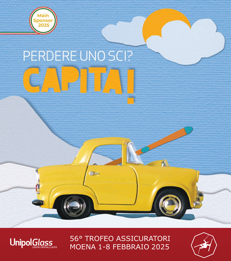 UnipolGlass's tweet photo. E’ per noi un grande orgoglio essere sponsor del 56° Trofeo Nazionale Assicuratori di Sci! Dall’1 all’8 febbraio a Moena gli atleti Unipolsai sono pronti a difendere il 1° posto conquistato l’anno scorso e a trascorrere giornate indimenticabili!
#UnipolGlass #trofeoassicuratori https://t.co/qu2TnMiTBr