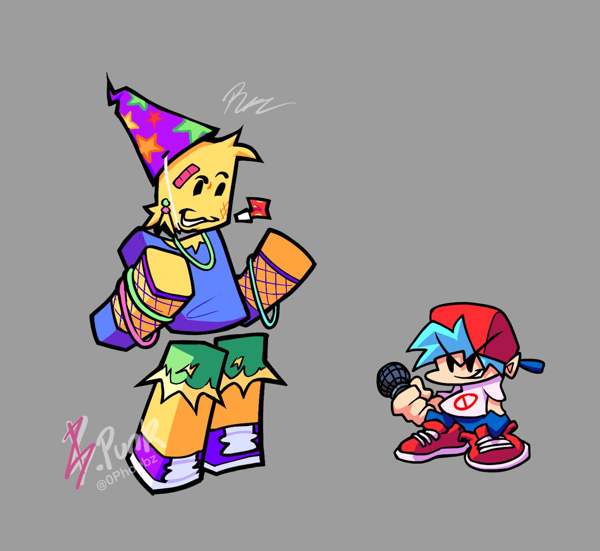0Phoebz's tweet photo. Poob regrefnf 
#Regretevator #fnf https://t.co/K81nX1fOyH