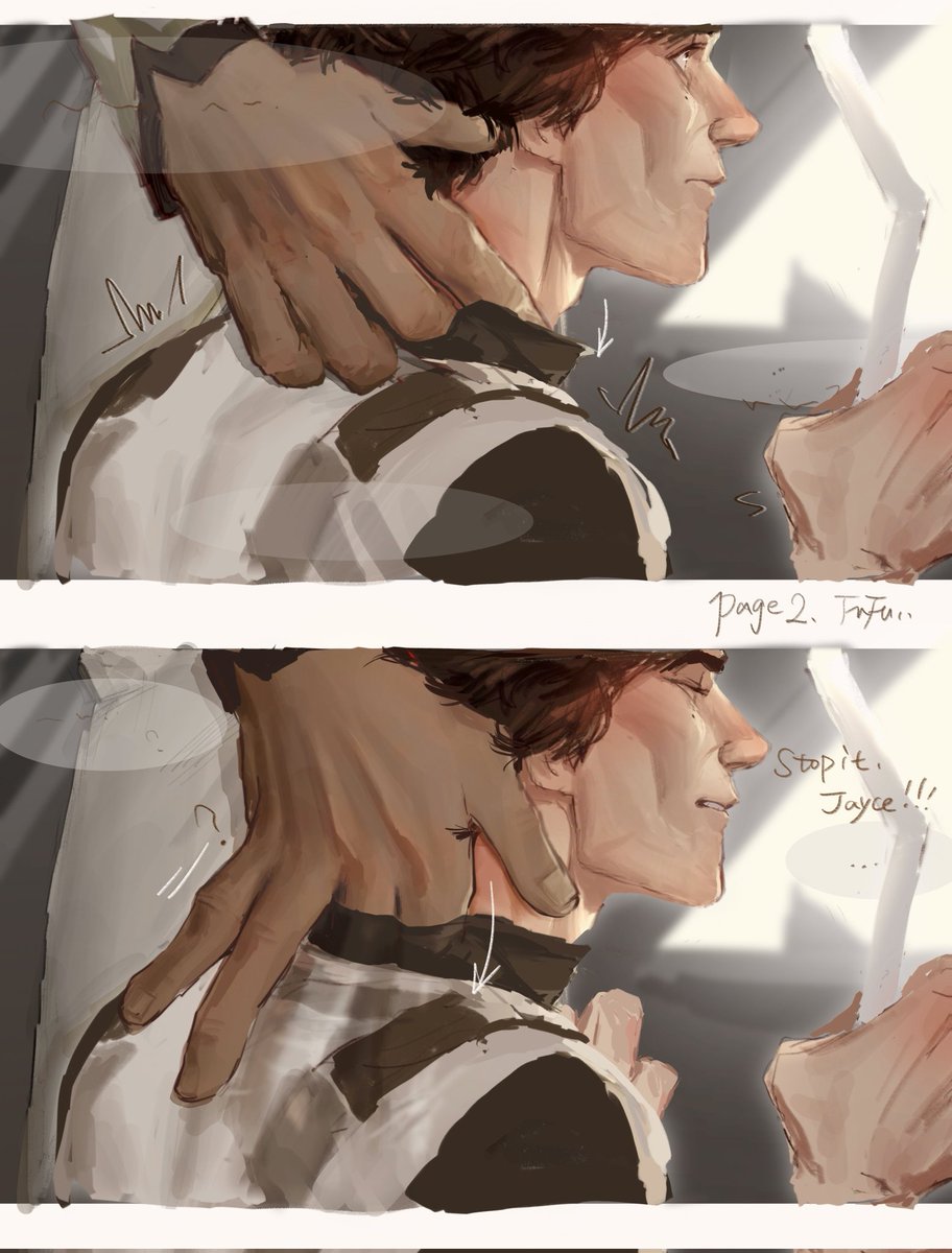 Naughty hand.
想了好久了终于画出来了🙏
#jayvik #arcane