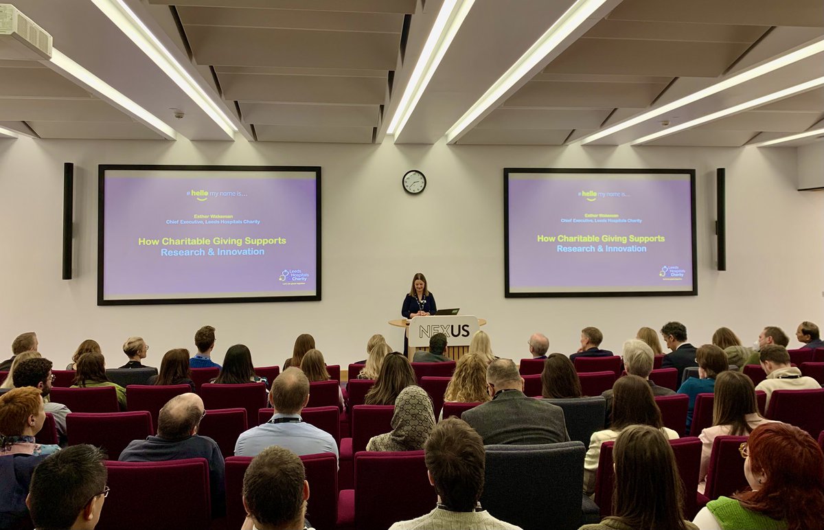 Leeds Research & Innovation (@lthtresearch) on Twitter photo Great to hear from Sir Alan Laglands of <a href="/yorkshirecancer/">Yorkshire Cancer Research</a>, @ClEllio from <a href="/CR_UK/">Cancer Research UK</a> <a href="/MontefioreD/">David Sebag (he/him) ๐บ๐ฆ๐</a>, lead for the new Radiation Research Centre of Excellence & <a href="/esther_wakeman/">Esther Wakeman ๐ (she/her)</a> of <a href="/LDShospcharity/">Leeds Hospitals Charity</a>. Fantastic to see the level of collaboration coming together on this amazing project. Great to hear from Sir Alan Laglands of <a href="/yorkshirecancer/">Yorkshire Cancer Research</a>, @ClEllio from <a href="/CR_UK/">Cancer Research UK</a> <a href="/MontefioreD/">David Sebag (he/him) ๐บ๐ฆ๐</a>, lead for the new Radiation Research Centre of Excellence & <a href="/esther_wakeman/">Esther Wakeman ๐ (she/her)</a> of <a href="/LDShospcharity/">Leeds Hospitals Charity</a>. Fantastic to see the level of collaboration coming together on this amazing project.