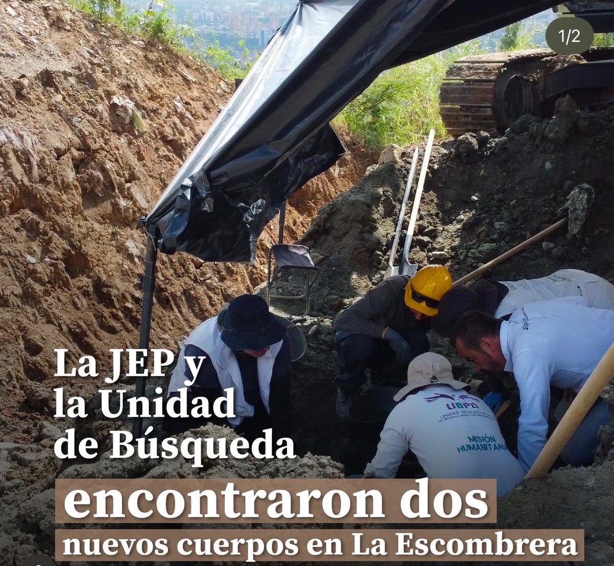 A doña María Gloria Holguín le desaparecieron su hijo en el marco de la Operación Orión que ordenó Álvaro Uribe en 2002.
Las cuchas siempre tuvieron la razón.