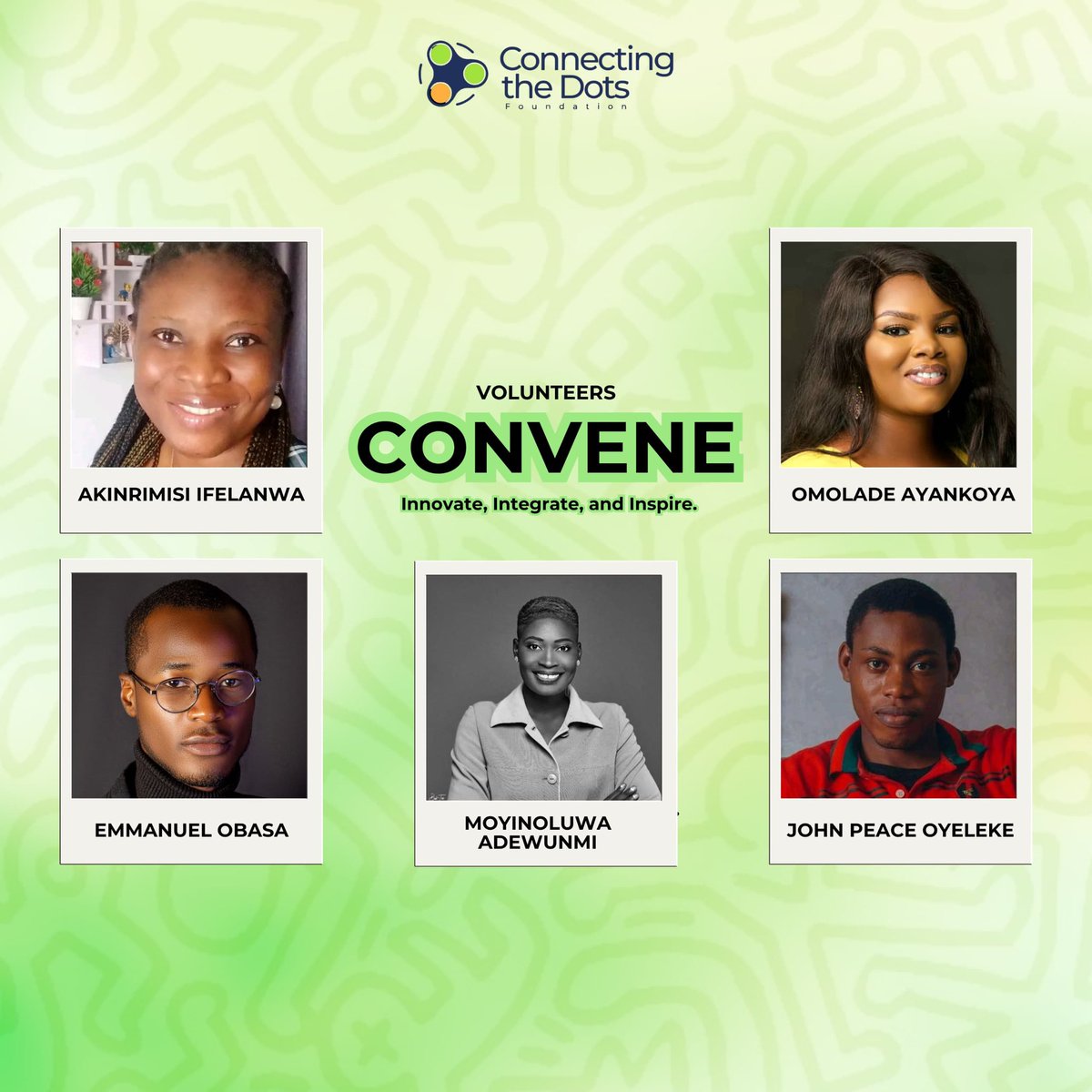 ctdfounda_tion's tweet photo. "‘As you dey for me, I go dey for you!’ 🫂❤️  

Convene 2025 was unforgettable because of YOU—our amazing facilitators, volunteers, and comrades. Your guidance, smiles, and knowledge-sharing were priceless. Thank you for mentoring us and making it extraordinary.  

#convene2025 https://t.co/sD7PZsdr6d