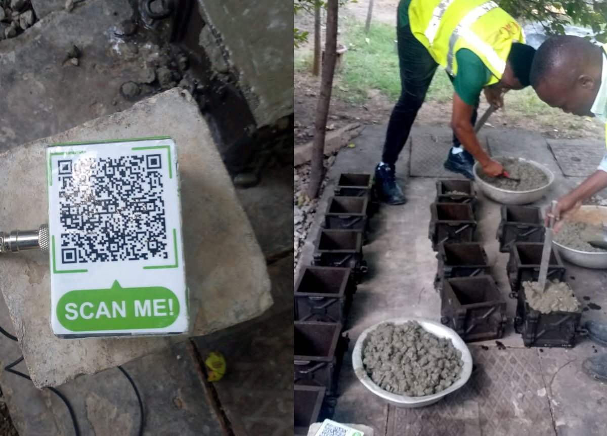 Exciting milestone! Testing our #iQREET concrete sensors &amp; data platform with a major Kenyan concrete producer. Proven accuracy, real-world validation, data-driven insights for smarter, more efficient construction. #ConcreteMonitoring #Innovation #SmartConstruction #RealTimeData