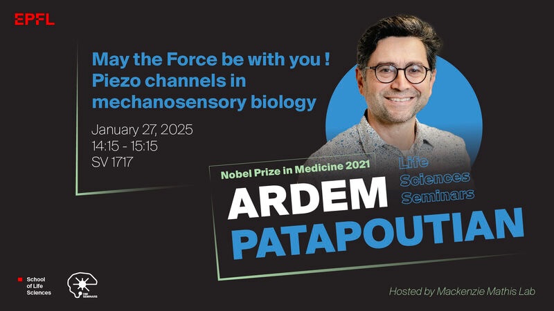 EPFL Brain Mind Institute (@brainmind_epfl) on Twitter photo Join us at 14:15 on Monday January 27 to hear Ardem Patapoutian <a href="/ardemp/">Ardem Patapoutian</a> - May the Force Be with You! Piezo channels in mechanosensory biology. Hosted by <a href="/TrackingActions/">Mackenzie Mathis, PhD</a>. Join us at 14:15 on Monday January 27 to hear Ardem Patapoutian <a href="/ardemp/">Ardem Patapoutian</a> - May the Force Be with You! Piezo channels in mechanosensory biology. Hosted by <a href="/TrackingActions/">Mackenzie Mathis, PhD</a>.
