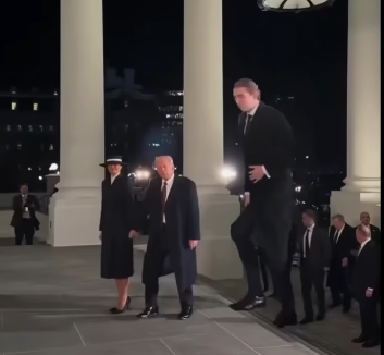 Is it me, or is Barron Trump getting ridiculously tall?