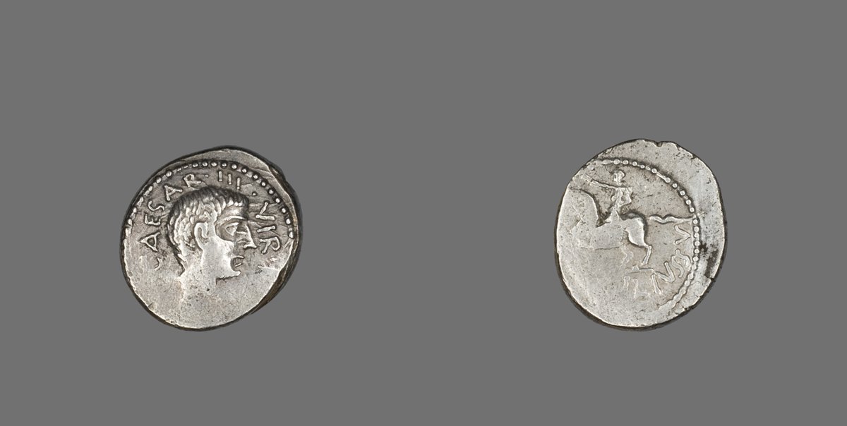aic_ancient's tweet photo. Denarius (Coin) Portraying Octavian https://t.co/JYtHve5kMu https://t.co/pOHHFYpXQg