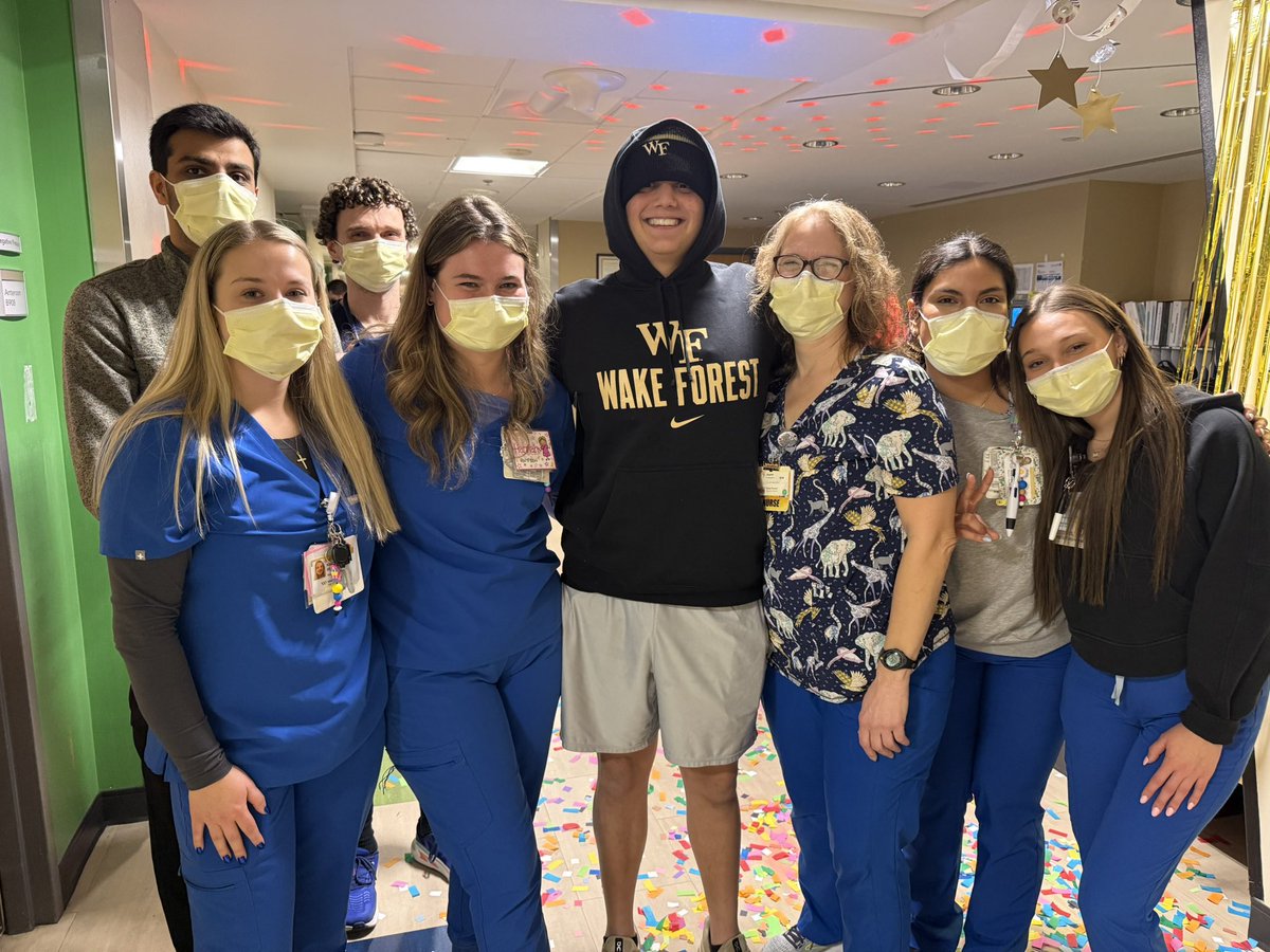 Final Chemo Bell for this kid with the BEST team around!!🔔💜<a href="/Ryan_Snyder11/">Ryan Snyder</a> we are so proud of you!!! You inspire all of us! <a href="/RussSnyder11/">Russ Snyder</a>