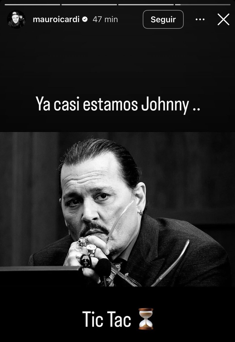 NanyCristal's tweet photo. Icardi// Johnny Depp https://t.co/hJaKHQnOjX