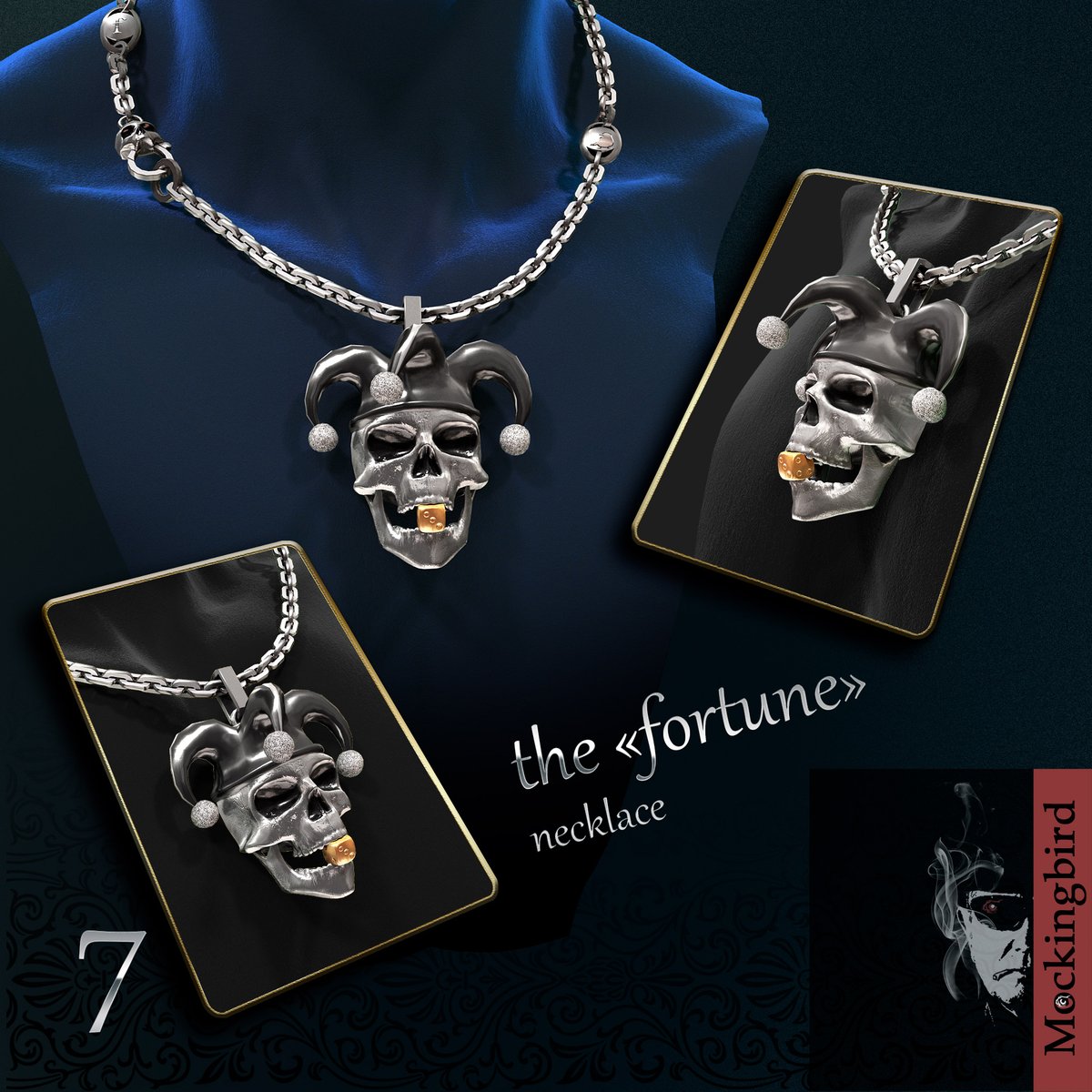 custommesh's tweet image. Pendant necklace from my &quot;Fortune&quot; collection.🙃 Seven pendant necklaces created for @SecondLife. The original 100% mesh.
instagram.com/mockingbird_in…

@SecondLife
@VirtualWorld
@metaverse
