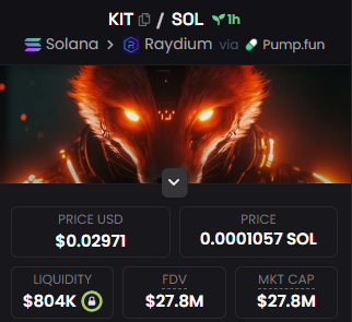 achilless96's tweet photo. @cryptolyxe $KIT will cook hard , we are still early 

word going around that its griffain deployer 

9hfKxLSnwh4LhpRgmxBYDRgrKeYUgszMePKxuidPpump https://t.co/uSZR199wJi