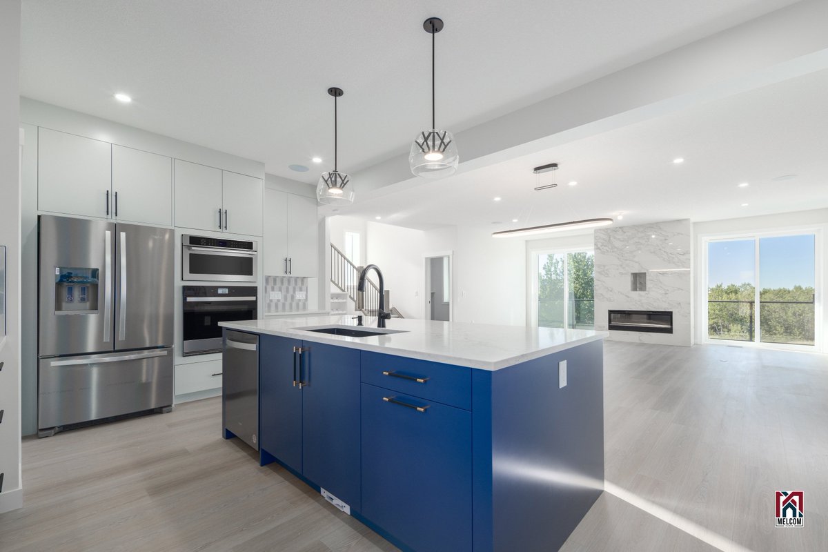 The kitchen is where style meets sustainability in our latest Echo Haven build! Granite counters, sleek black hardware, &amp; a spacious pantry create a timeless, functional space perfect for cooking &amp; connection.
#RealEstate #newbuilds #ecofriendlyliving