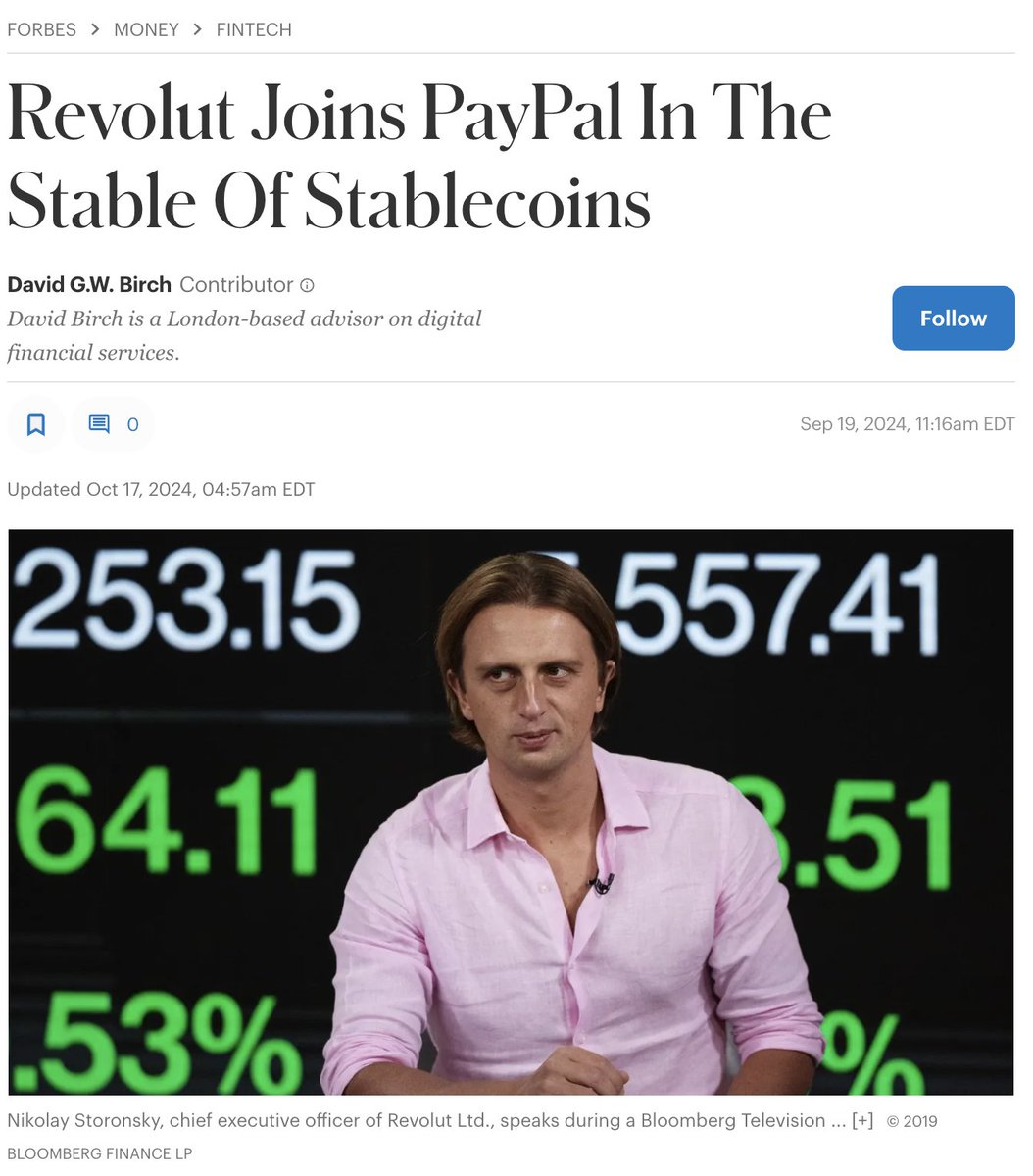 ccatalini's tweet photo. 3/ Bottom line? This isn’t a winner-take-all game. Once stablecoins are standardized by law, they’ll become just another flavor of money. The real victors will be those who use stablecoins to complement bigger platforms—think Stripe, PayPal, and the fast moving neobanks. https://t.co/3OOzEt17YC
