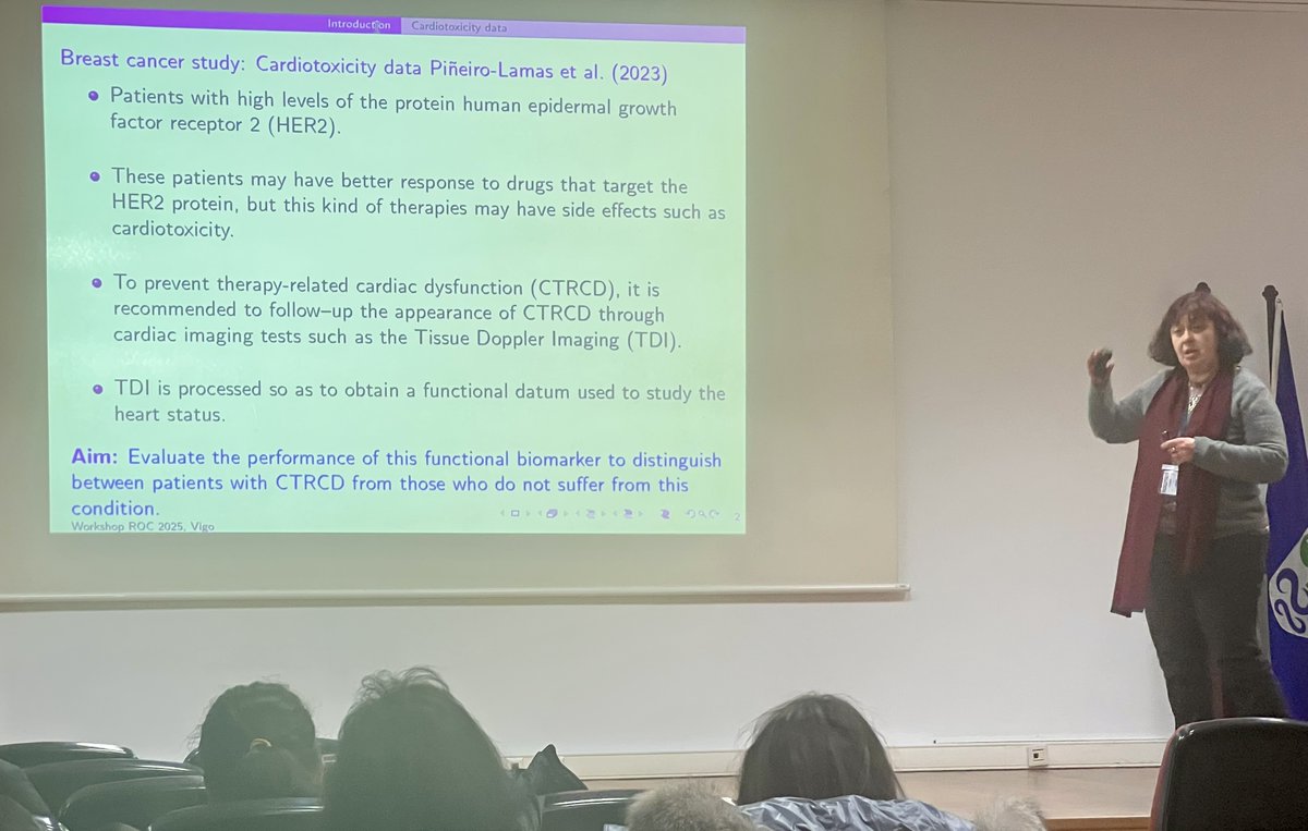 SidorUvigo's tweet photo. 👩🏫Graciela Boente from @UBAonline closes the cycle of conferences ROC 2025!
It was a pleasure, thank you all very much👏👋
@uvigo #SiDOR #UVigo #research #statistics #rocanalysis https://t.co/OL1aF1W78X