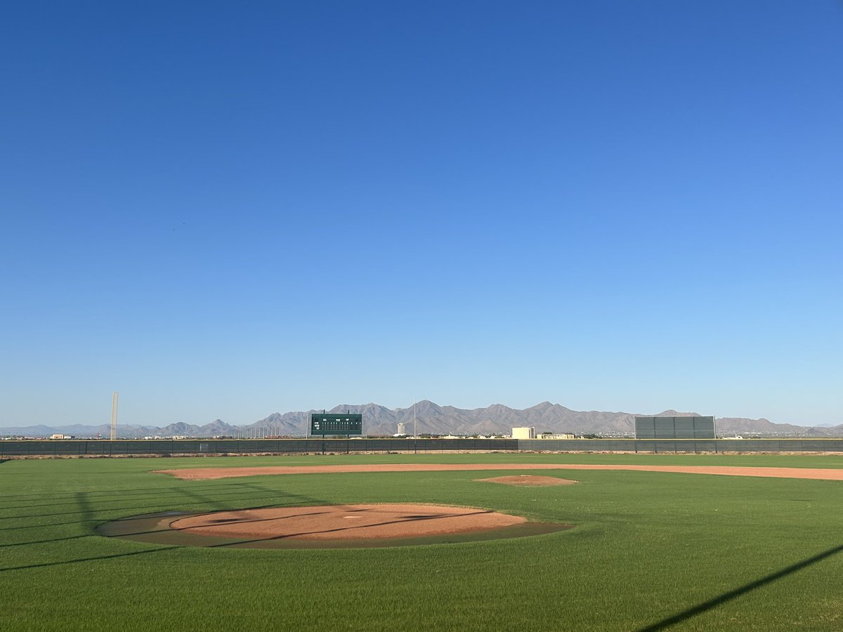 Opening day in Scottsdale Arizona! Go Chokes!