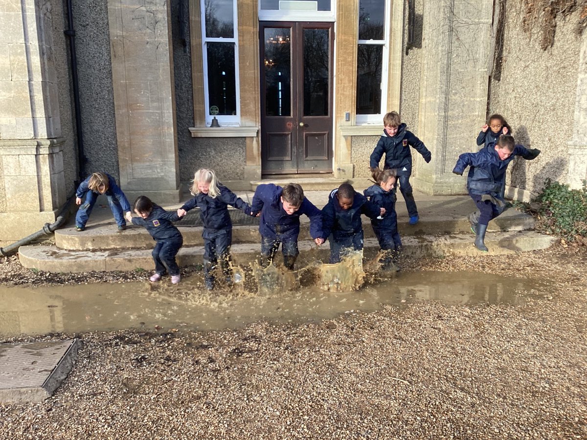 When it rains it pours so what’s the answer? To jump straight in. #StNicksForestSchool will tell you there are worst things then a rainy day so now they embrace them. Make the most of your day and get outside #StNicksLower #StNicksYear2