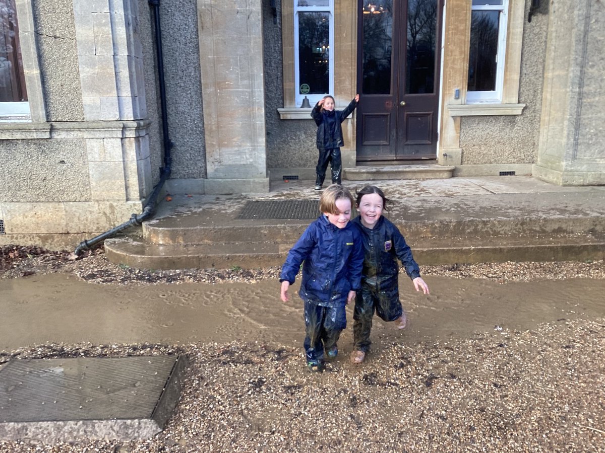 StNicksForest's tweet photo. When it rains it pours so what’s the answer? To jump straight in. #StNicksForestSchool will tell you there are worst things then a rainy day so now they embrace them. Make the most of your day and get outside #StNicksLower #StNicksYear2 https://t.co/RBp4vzXTom