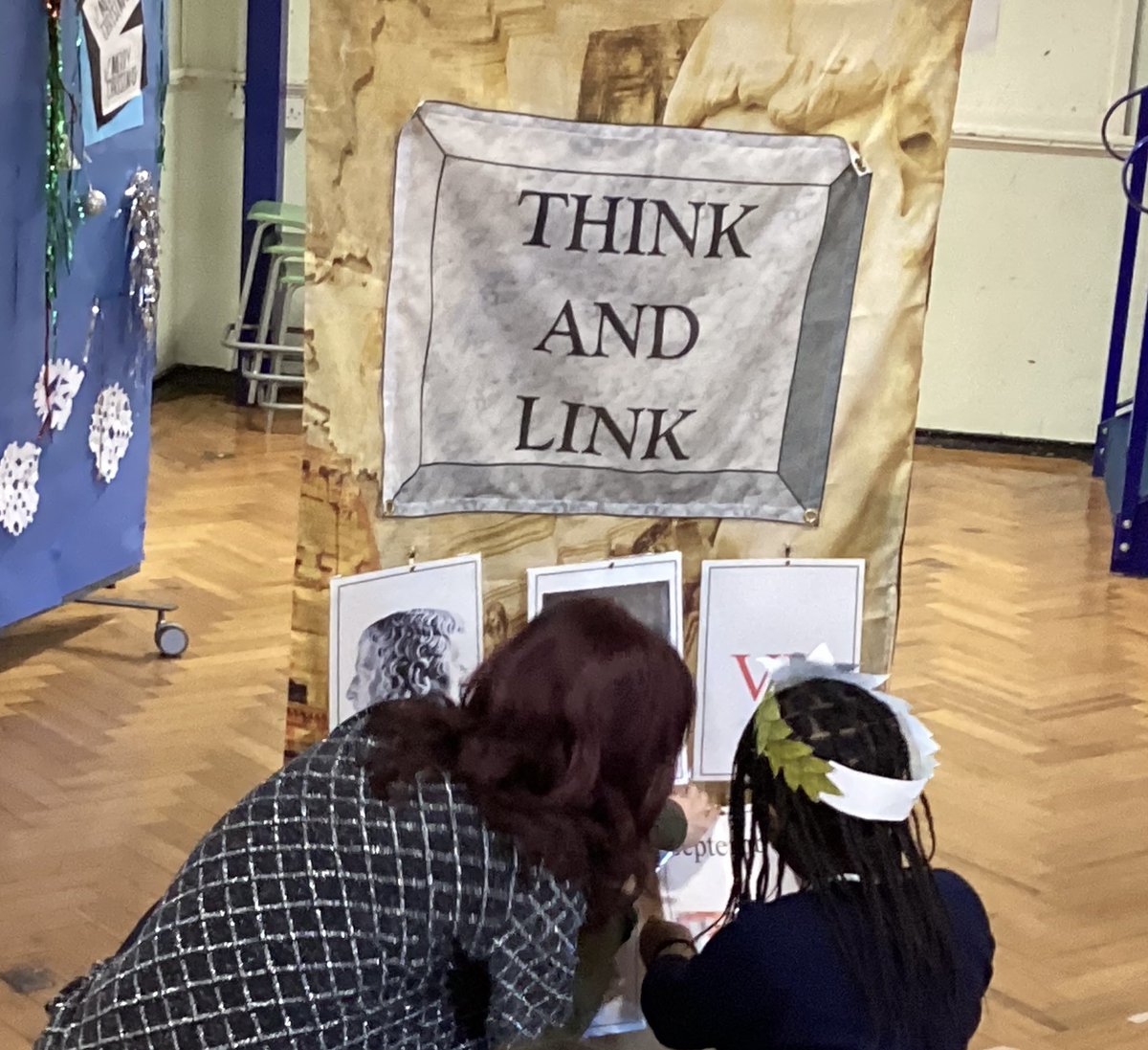 elms_five's tweet photo. Year 4 went back in time to become Romans for the day! They loved the drama workshop! #enrichment https://t.co/wBzNydZMCa